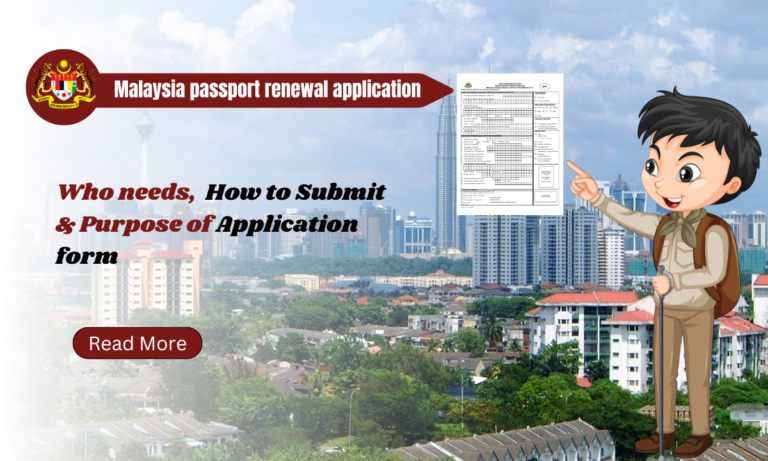 Malaysia Passport Renewal Application Form and PDF